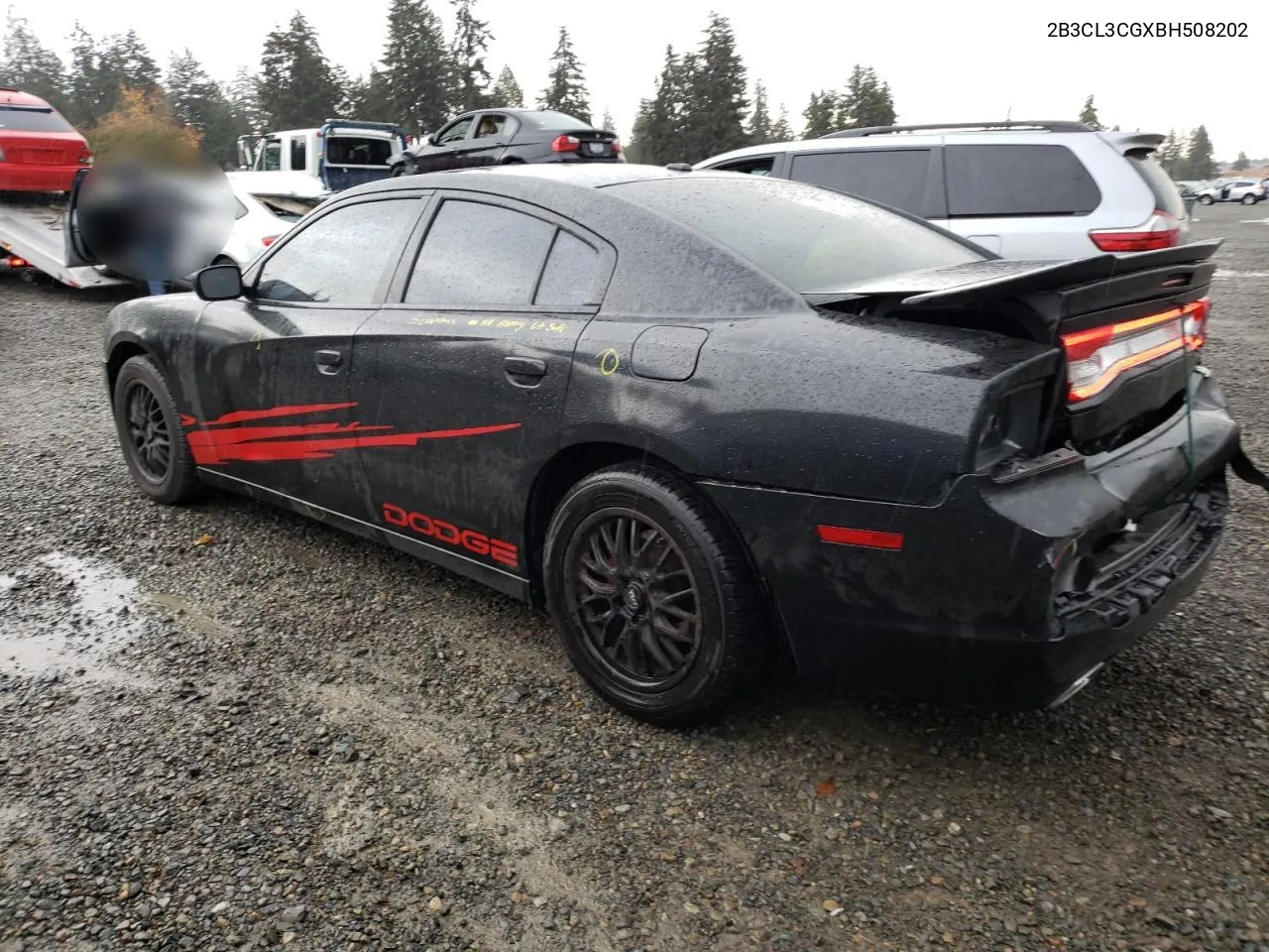 2011 Dodge Charger VIN: 2B3CL3CGXBH508202 Lot: 77908144