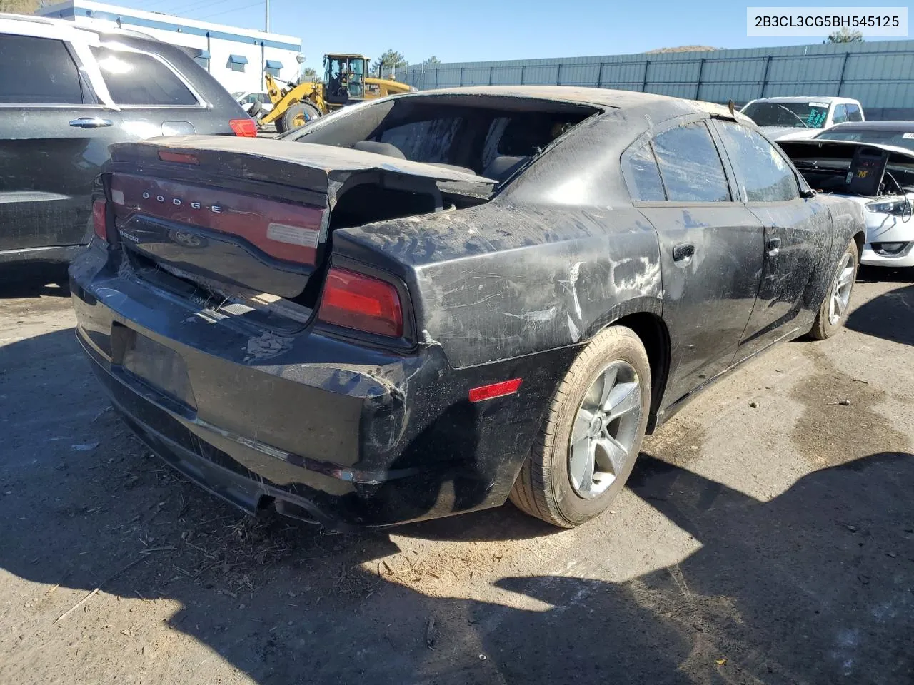 2011 Dodge Charger VIN: 2B3CL3CG5BH545125 Lot: 78216484