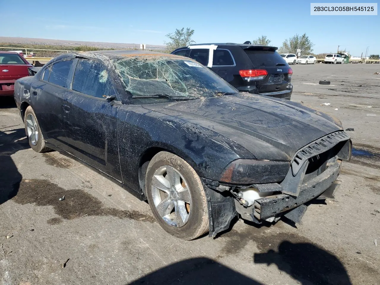 2011 Dodge Charger VIN: 2B3CL3CG5BH545125 Lot: 78216484