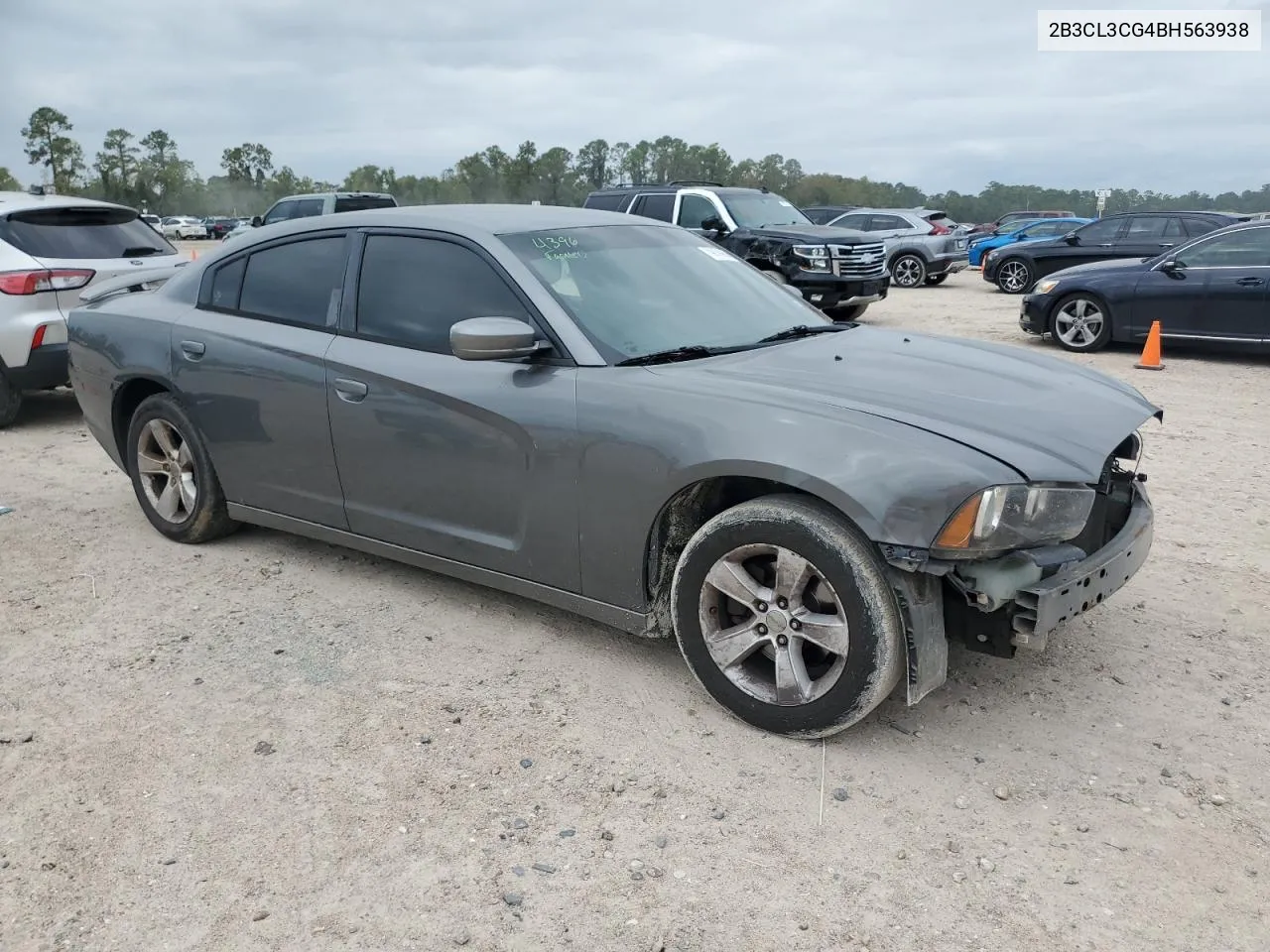 2011 Dodge Charger VIN: 2B3CL3CG4BH563938 Lot: 79078964