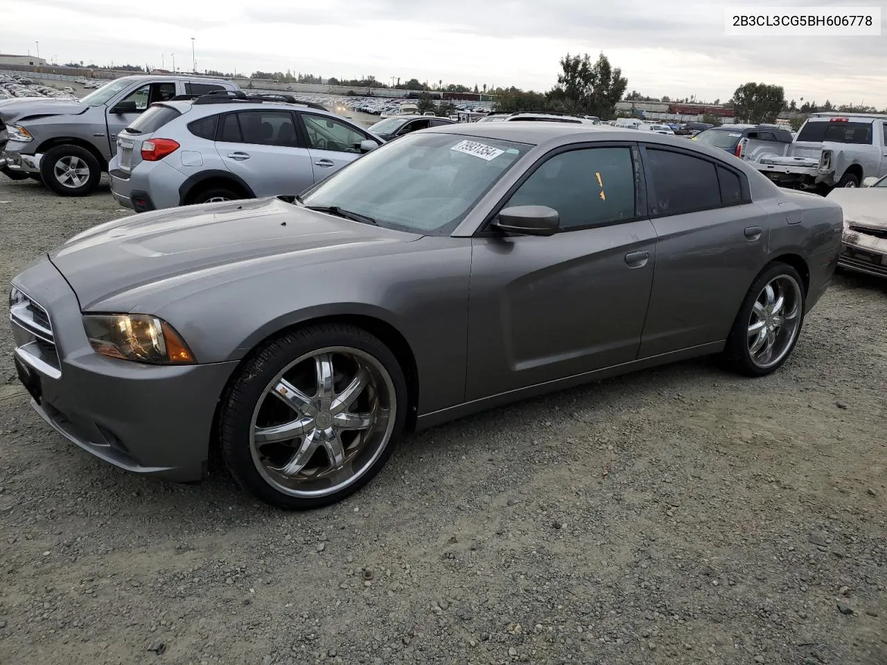 2011 Dodge Charger VIN: 2B3CL3CG5BH606778 Lot: 79931354