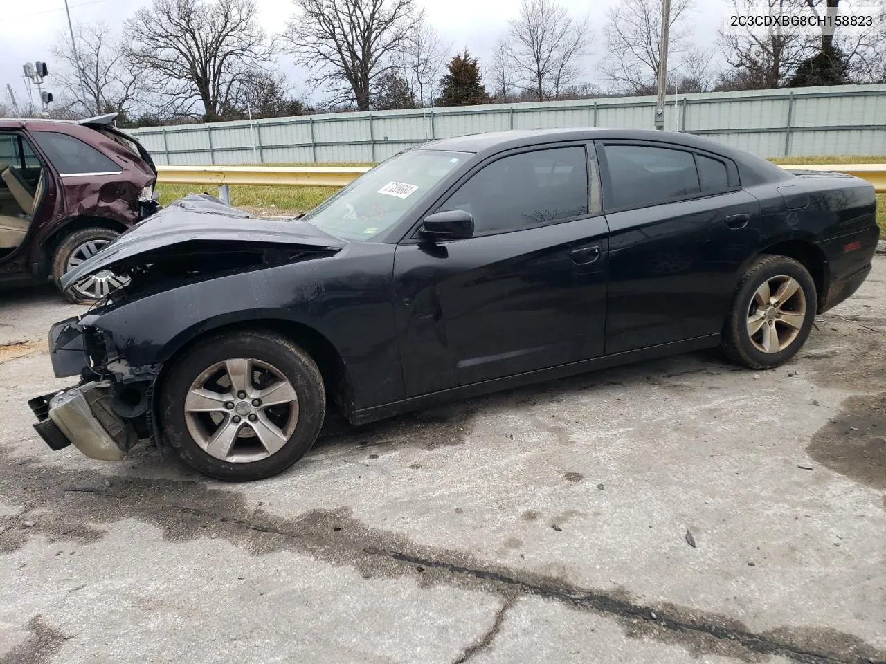 2012 Dodge Charger Se VIN: 2C3CDXBG8CH158823 Lot: 37209884