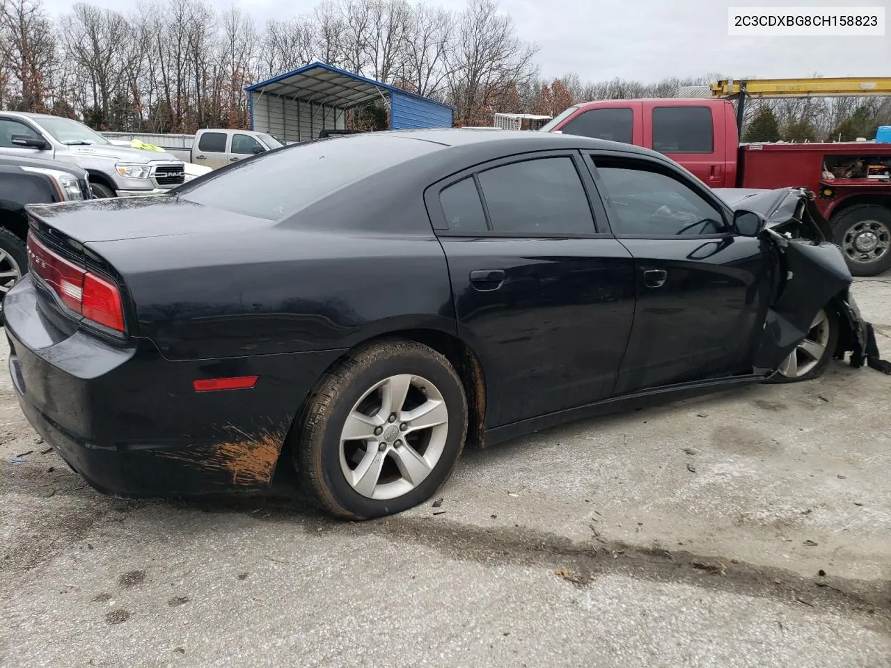 2012 Dodge Charger Se VIN: 2C3CDXBG8CH158823 Lot: 37209884