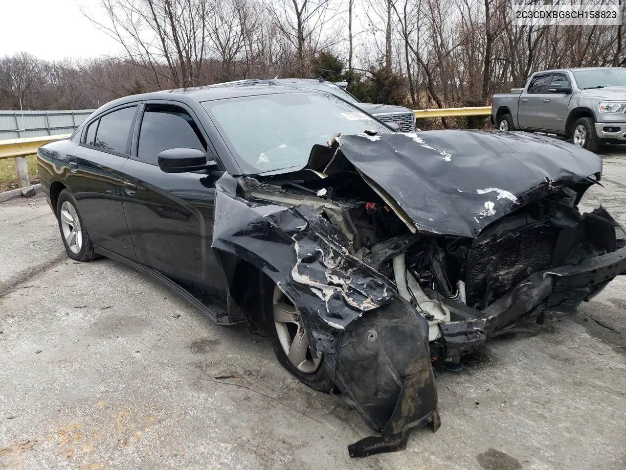 2012 Dodge Charger Se VIN: 2C3CDXBG8CH158823 Lot: 37209884