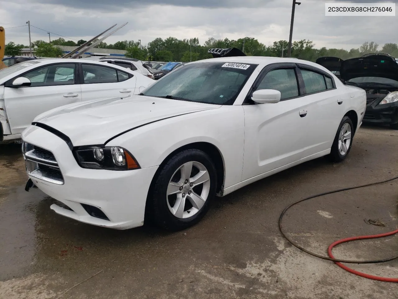 2012 Dodge Charger Se VIN: 2C3CDXBG8CH276046 Lot: 50824014