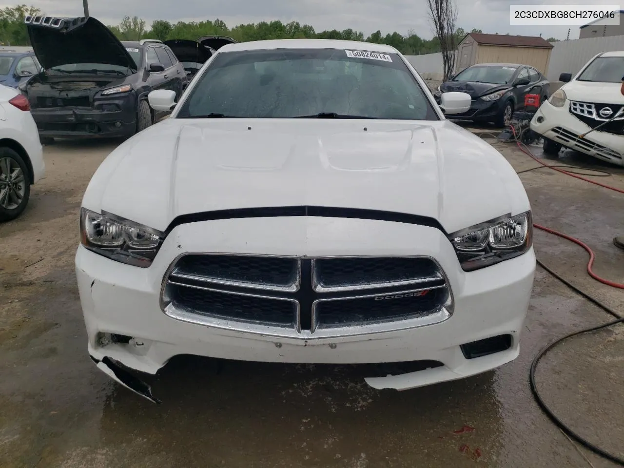 2012 Dodge Charger Se VIN: 2C3CDXBG8CH276046 Lot: 50824014