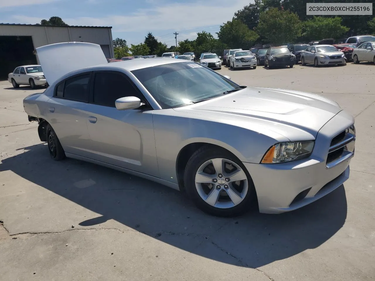 2012 Dodge Charger Se VIN: 2C3CDXBGXCH255196 Lot: 59414734