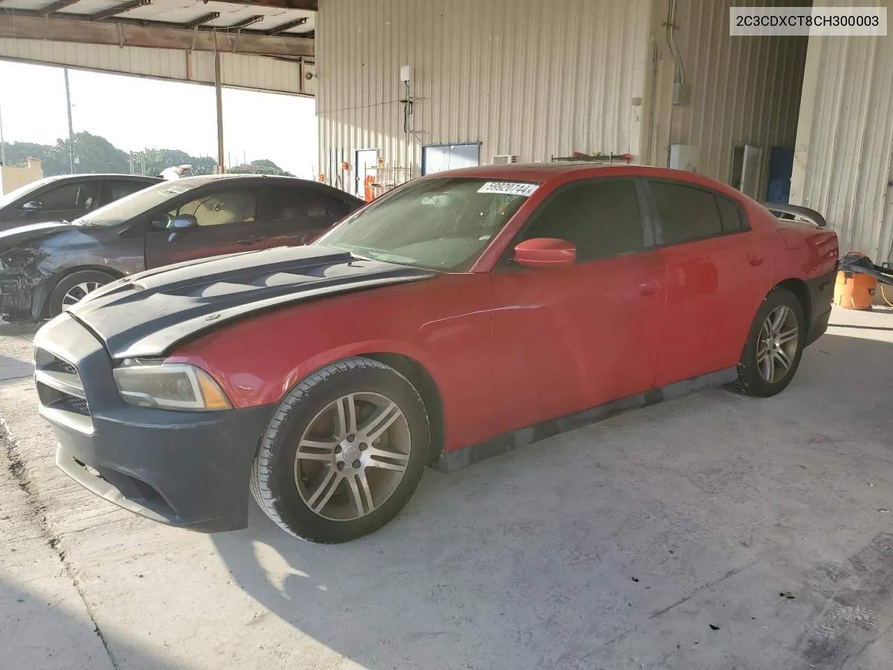 2C3CDXCT8CH300003 2012 Dodge Charger R/T