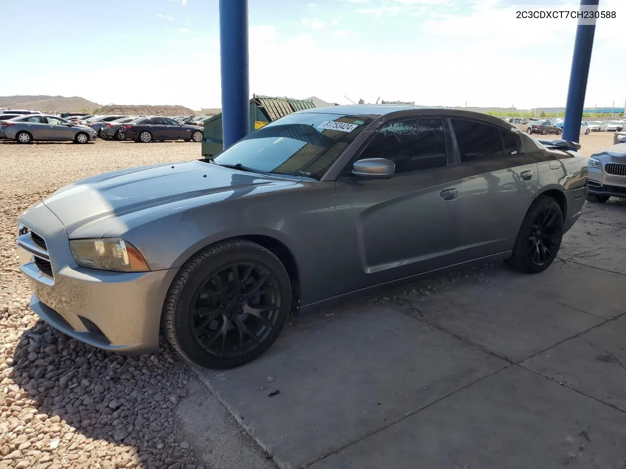 2012 Dodge Charger R/T VIN: 2C3CDXCT7CH230588 Lot: 61753424