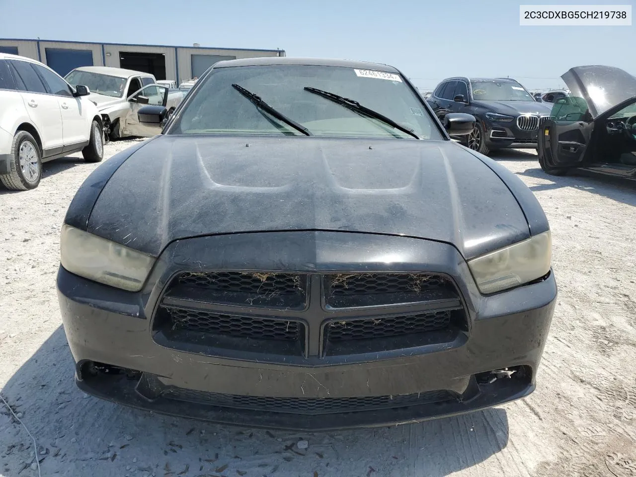 2012 Dodge Charger Se VIN: 2C3CDXBG5CH219738 Lot: 62461334