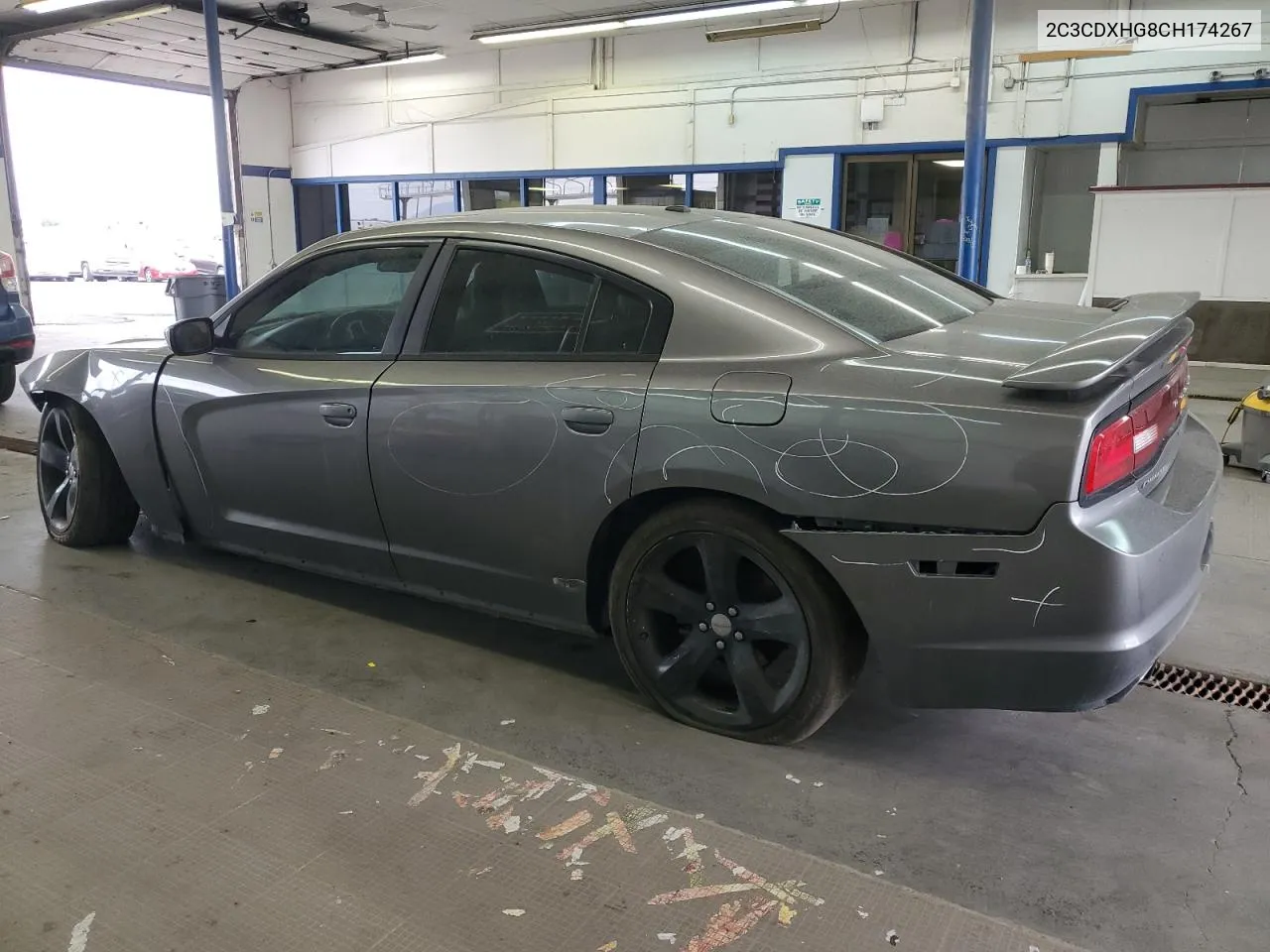 2012 Dodge Charger Sxt VIN: 2C3CDXHG8CH174267 Lot: 64057224