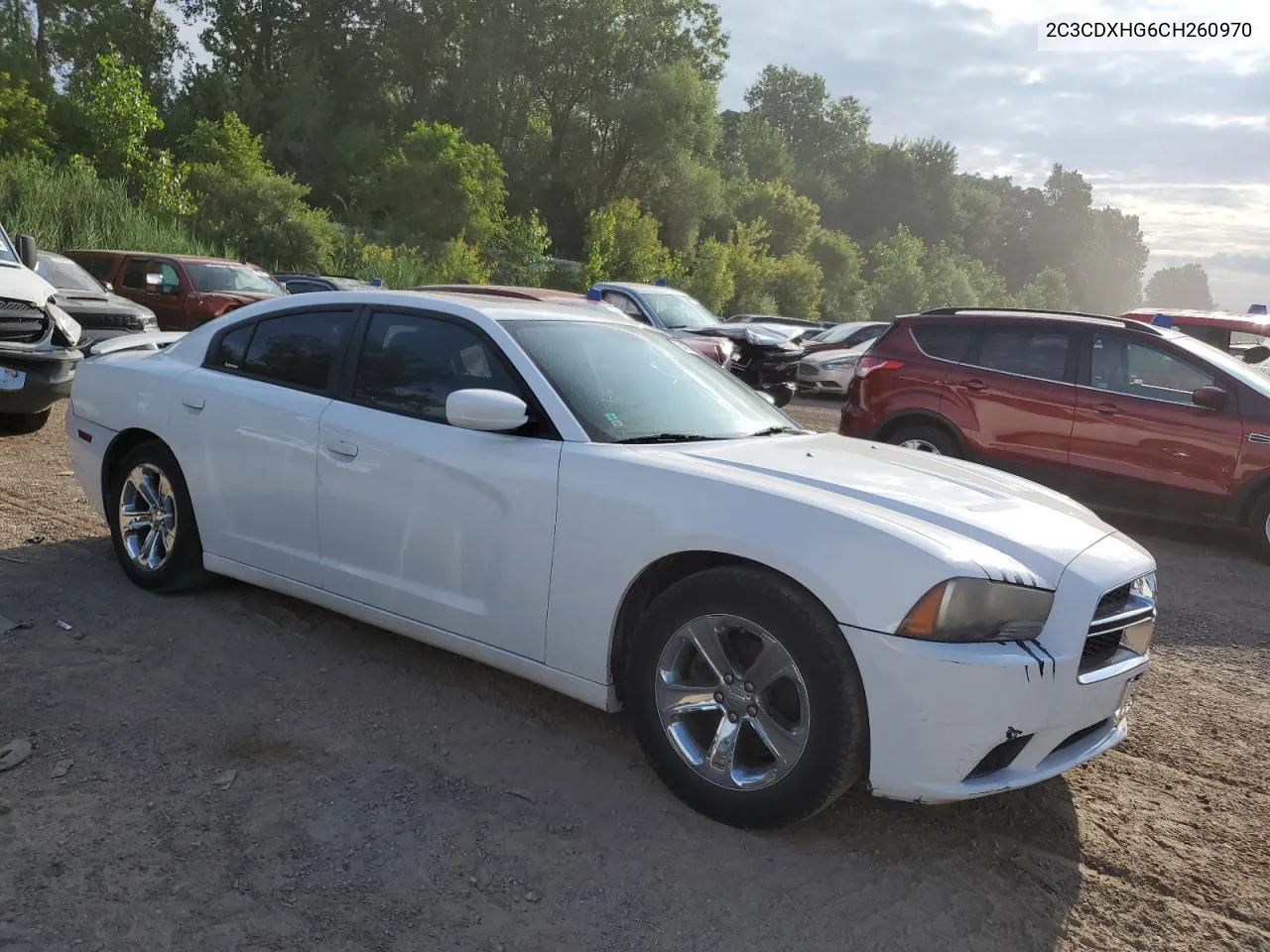 2012 Dodge Charger Sxt VIN: 2C3CDXHG6CH260970 Lot: 64825914