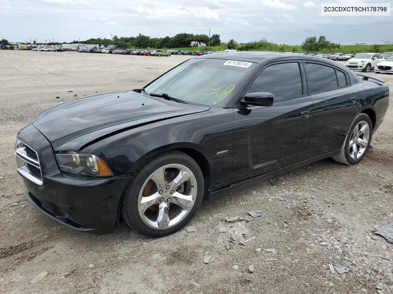 2012 Dodge Charger R/T VIN: 2C3CDXCT9CH178798 Lot: 67129314