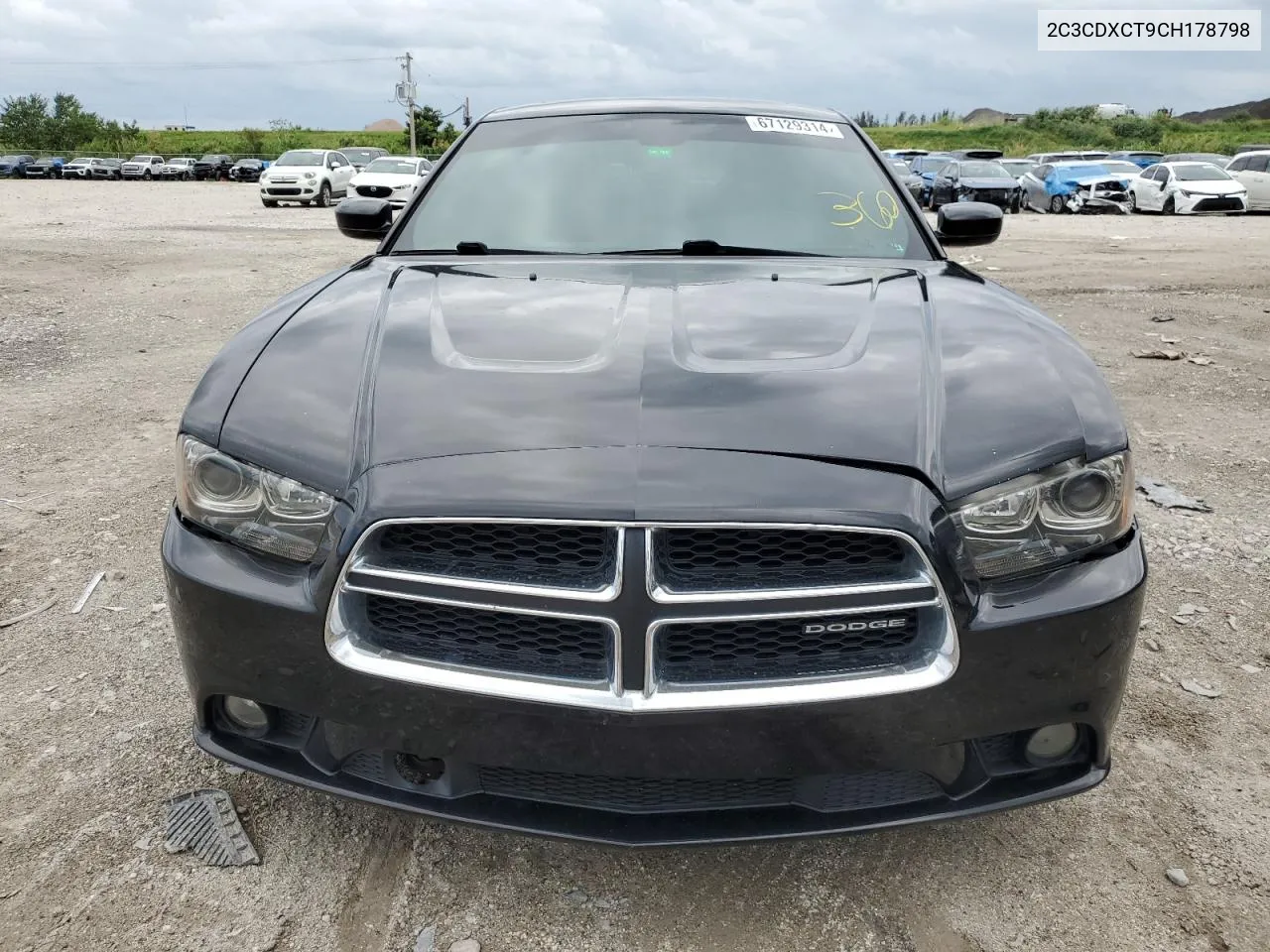 2012 Dodge Charger R/T VIN: 2C3CDXCT9CH178798 Lot: 67129314