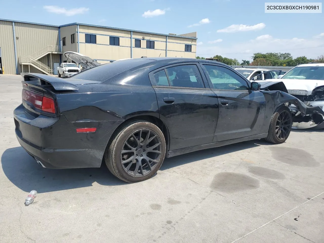 2012 Dodge Charger Se VIN: 2C3CDXBGXCH190981 Lot: 68233704