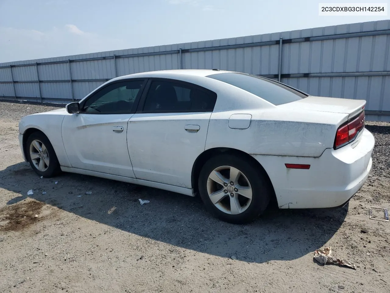 2012 Dodge Charger Se VIN: 2C3CDXBG3CH142254 Lot: 68763974