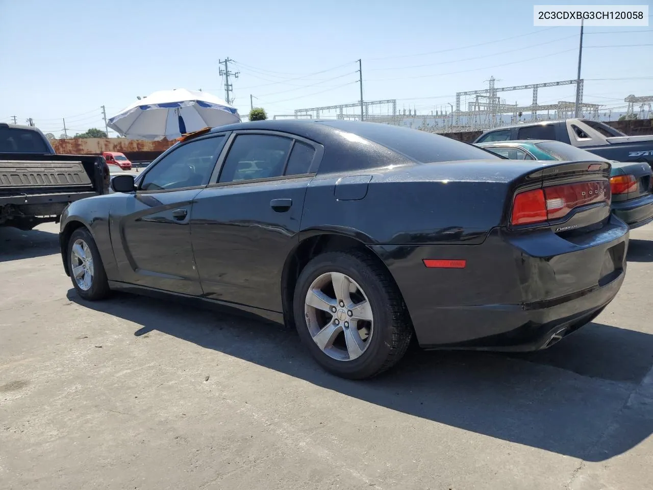 2012 Dodge Charger Se VIN: 2C3CDXBG3CH120058 Lot: 69139754