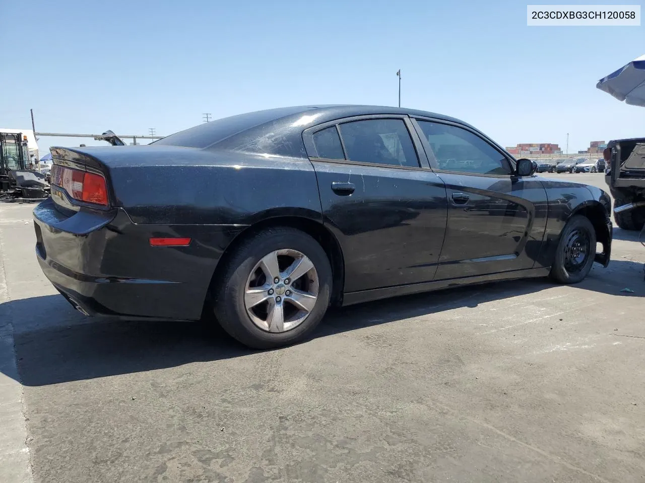 2012 Dodge Charger Se VIN: 2C3CDXBG3CH120058 Lot: 69139754