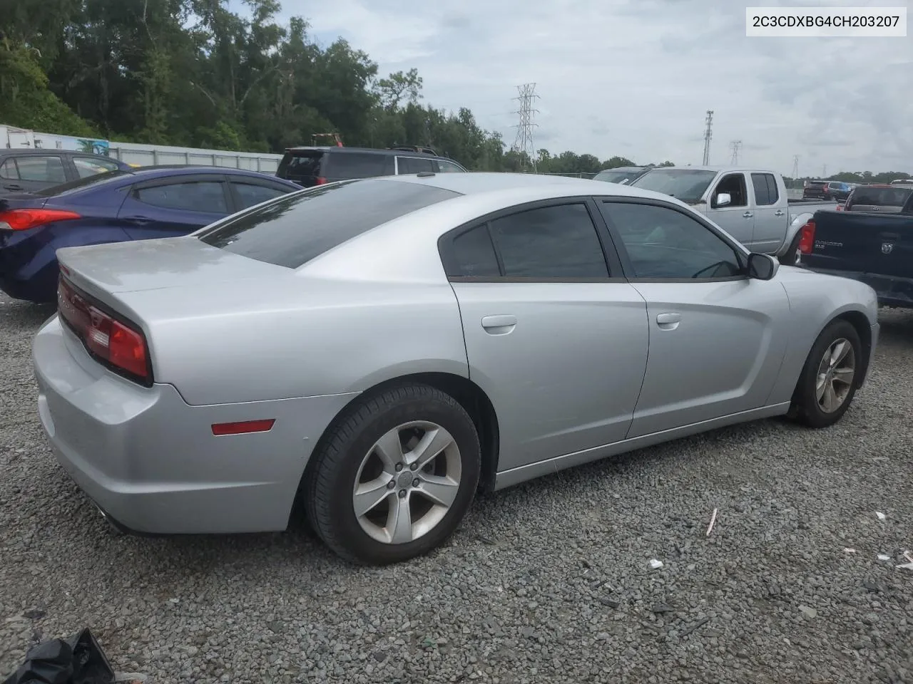 2012 Dodge Charger Se VIN: 2C3CDXBG4CH203207 Lot: 69533004