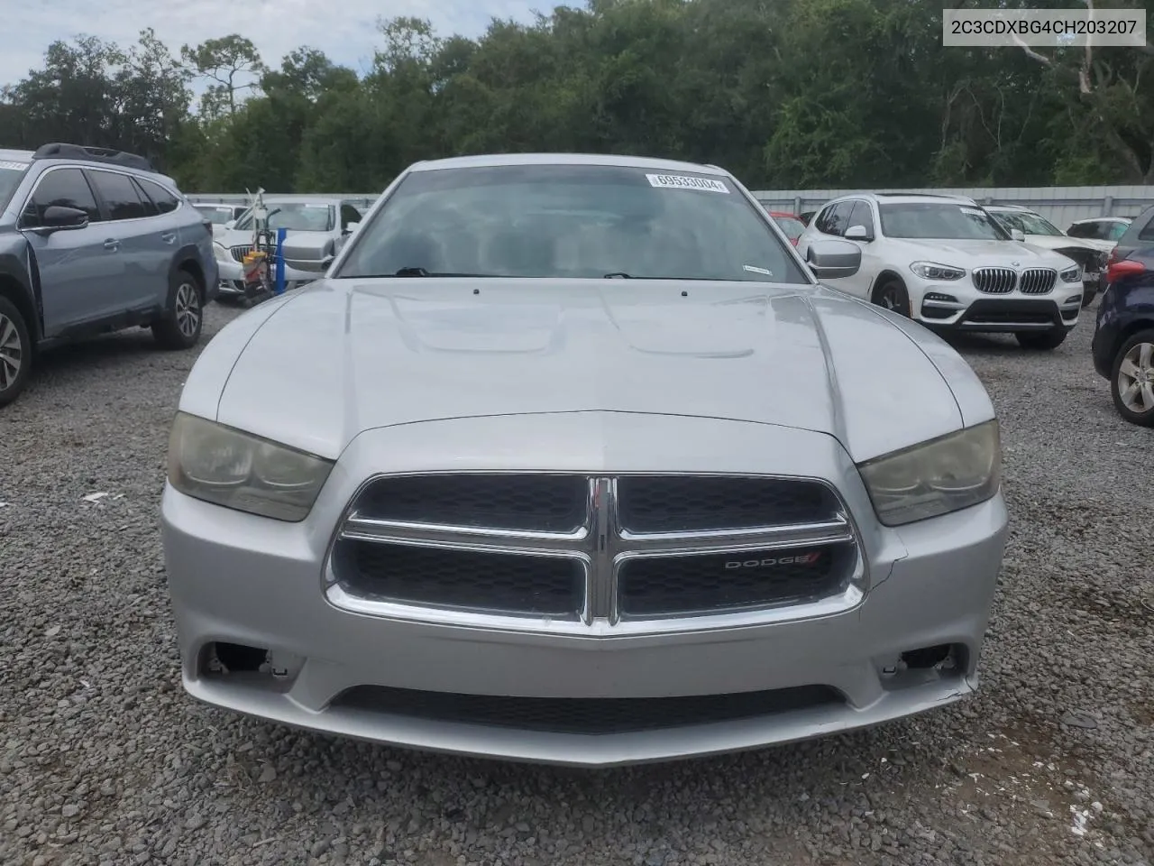 2012 Dodge Charger Se VIN: 2C3CDXBG4CH203207 Lot: 69533004