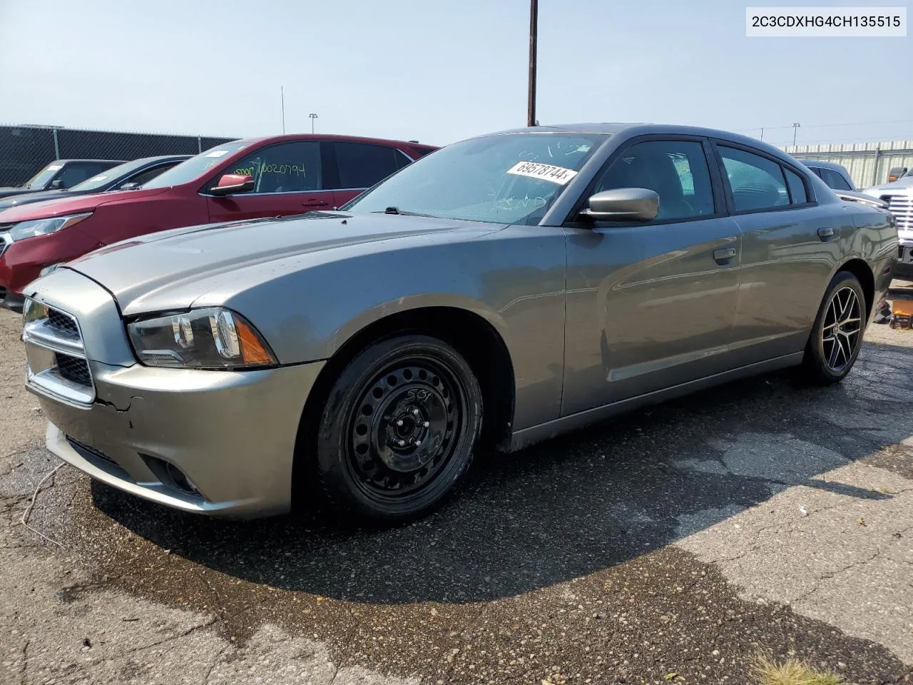 2012 Dodge Charger Sxt VIN: 2C3CDXHG4CH135515 Lot: 69578744