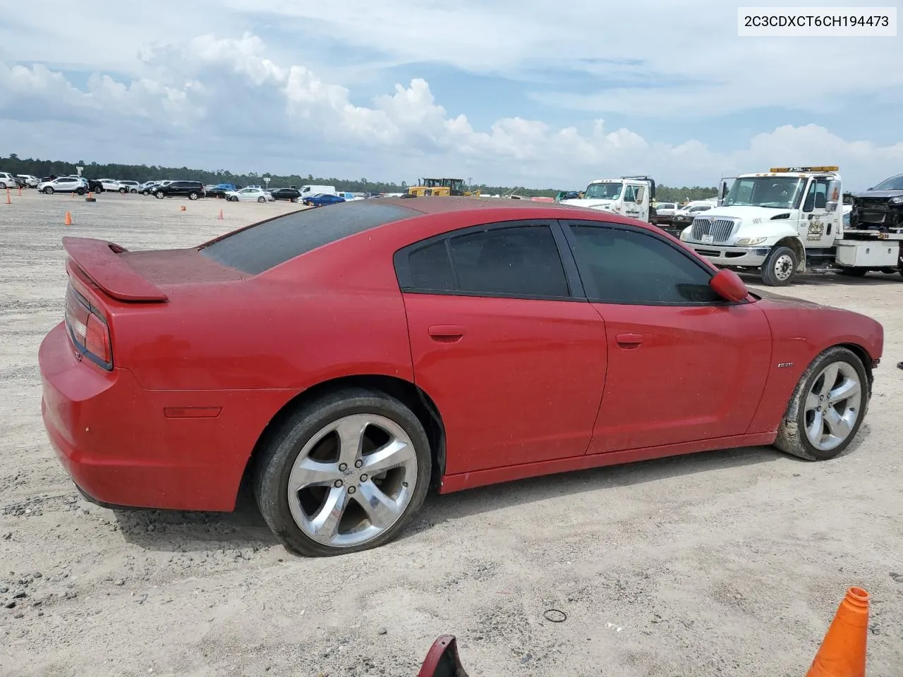 2012 Dodge Charger R/T VIN: 2C3CDXCT6CH194473 Lot: 70255514