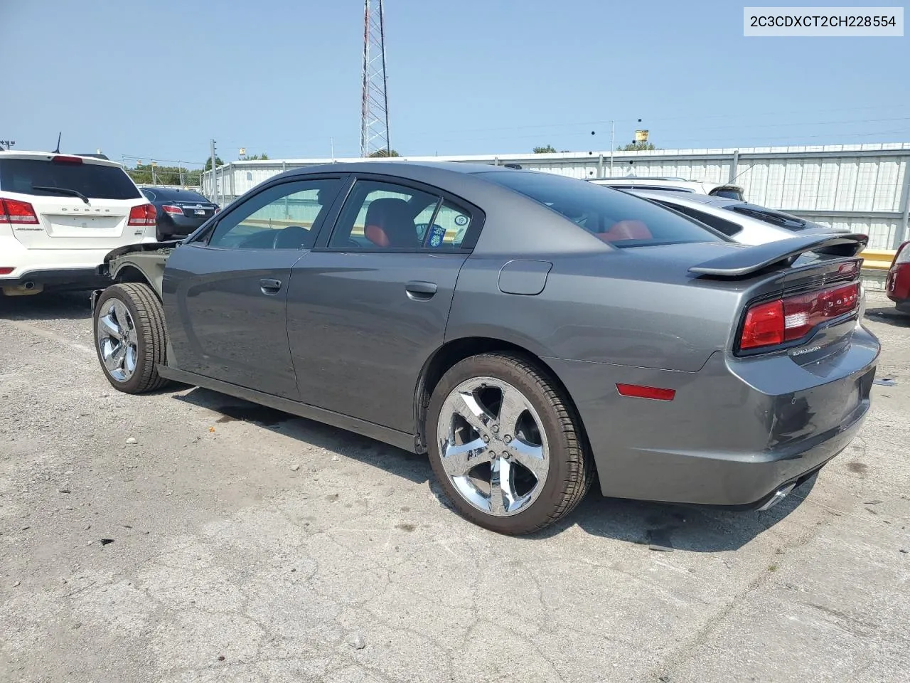 2C3CDXCT2CH228554 2012 Dodge Charger R/T