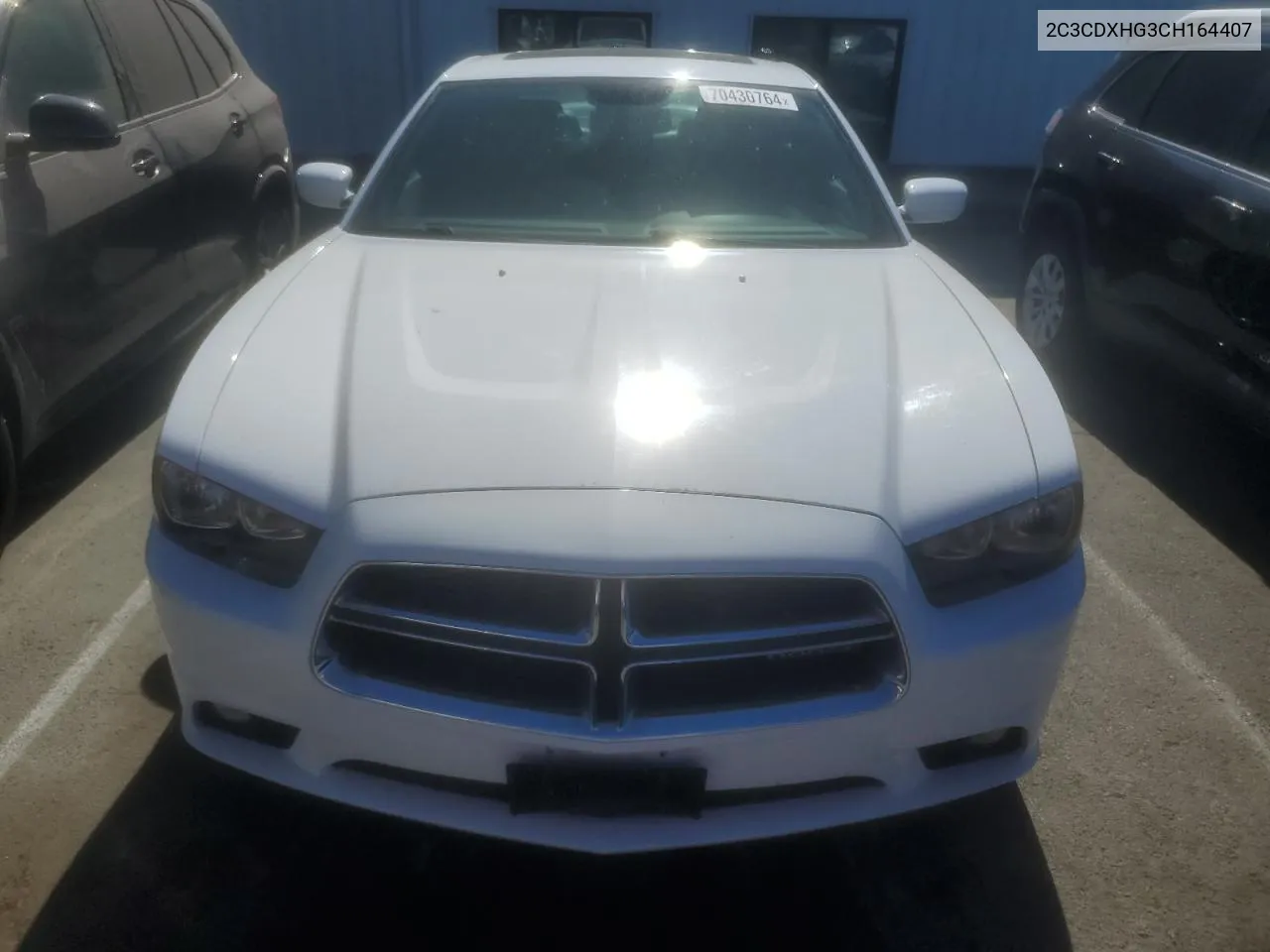 2C3CDXHG3CH164407 2012 Dodge Charger Sxt