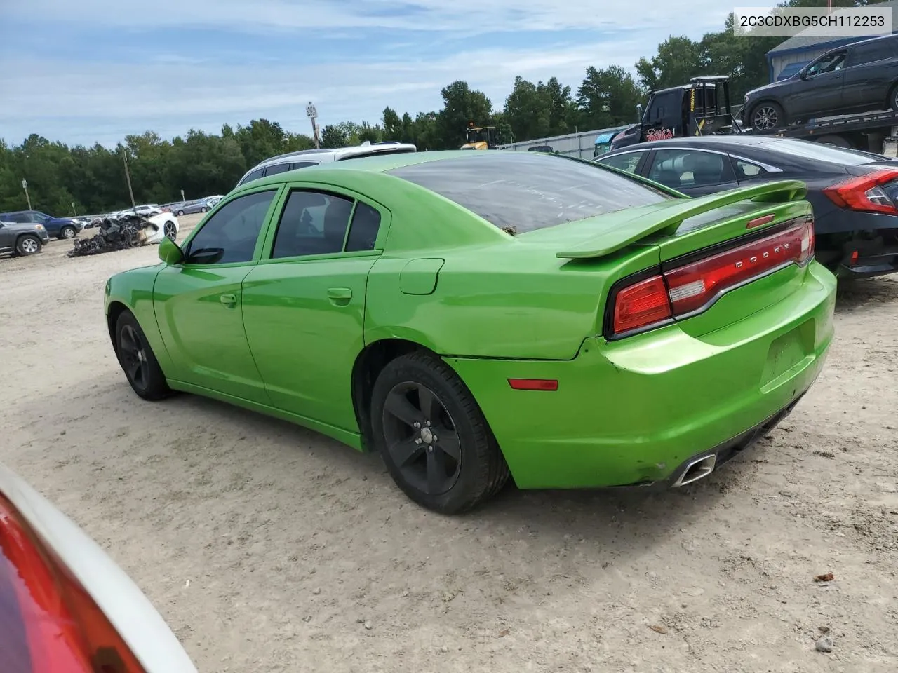 2012 Dodge Charger Se VIN: 2C3CDXBG5CH112253 Lot: 70672854