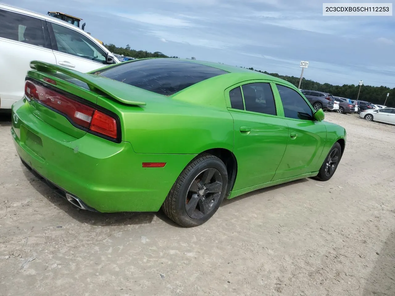 2012 Dodge Charger Se VIN: 2C3CDXBG5CH112253 Lot: 70672854