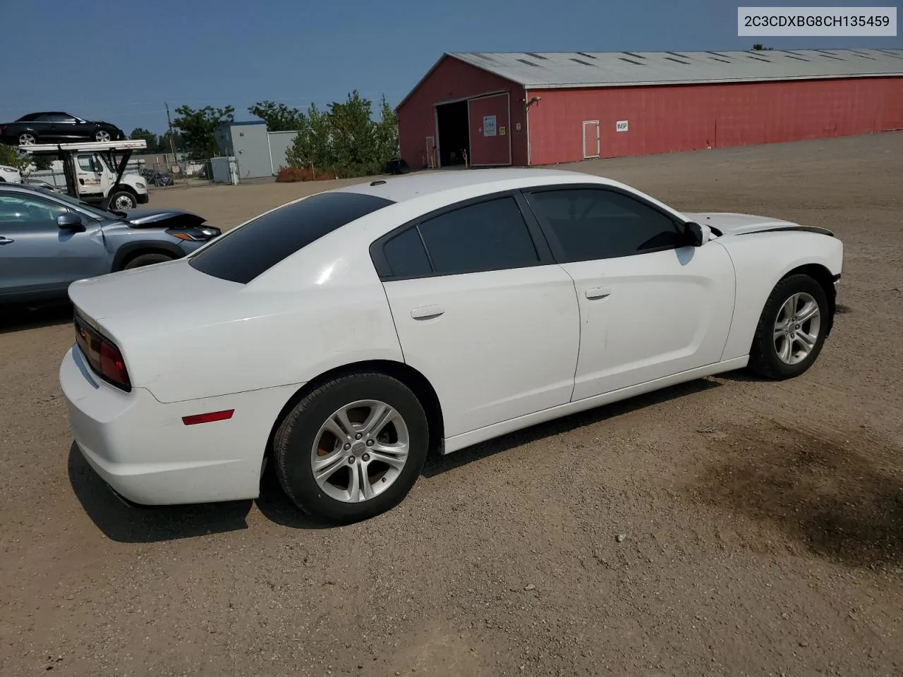 2012 Dodge Charger Se VIN: 2C3CDXBG8CH135459 Lot: 70783894