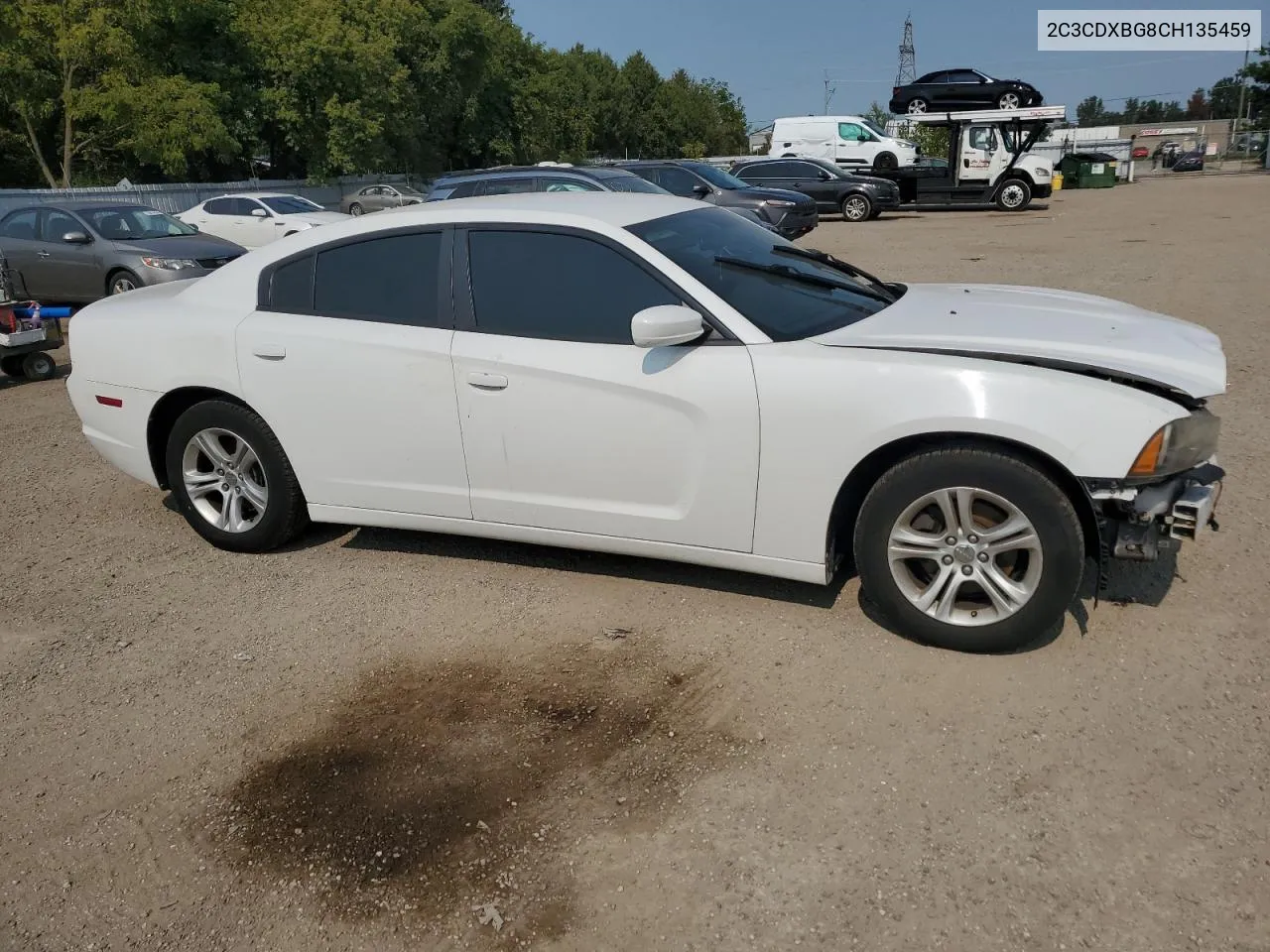 2012 Dodge Charger Se VIN: 2C3CDXBG8CH135459 Lot: 70783894