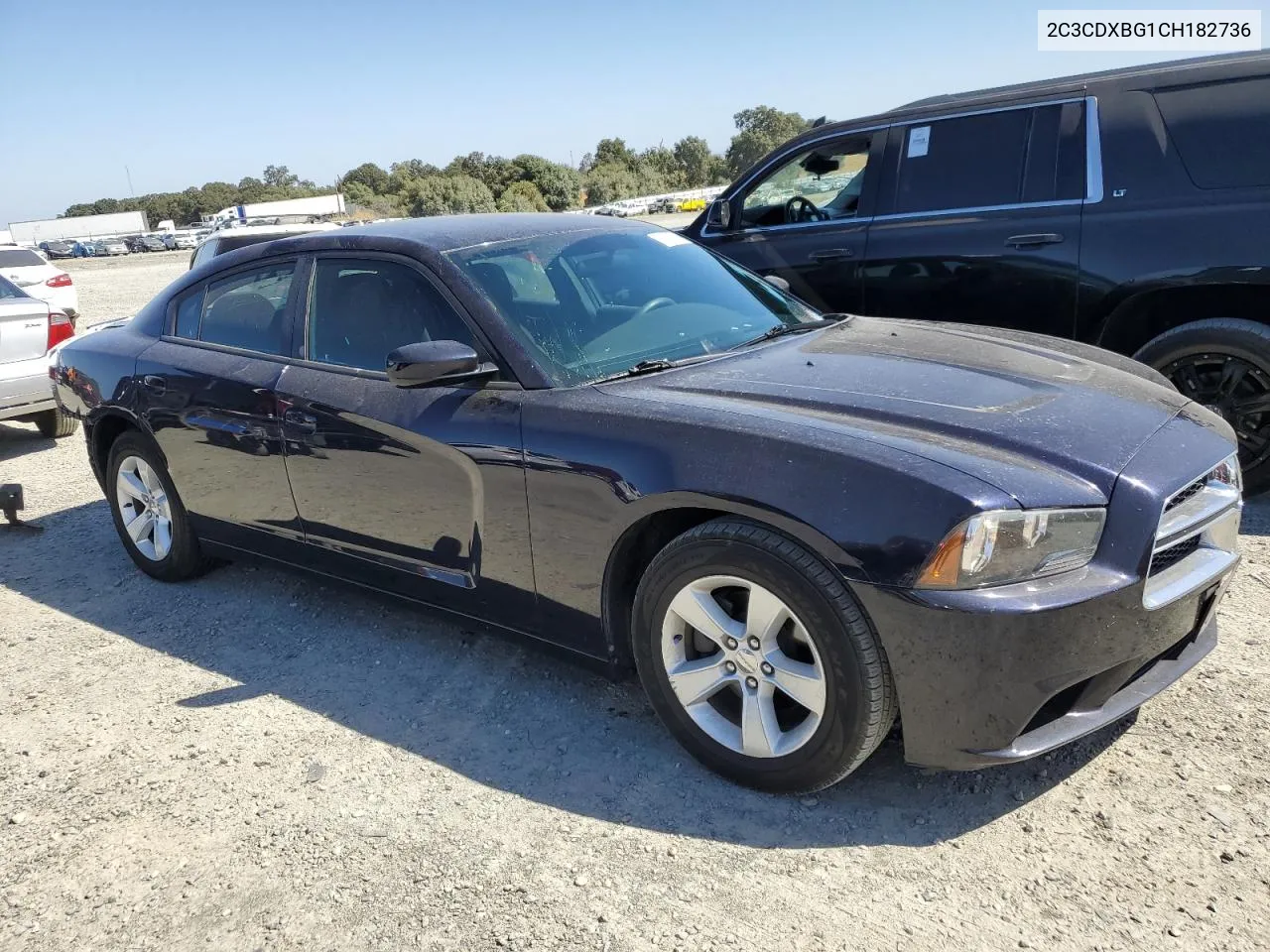 2012 Dodge Charger Se VIN: 2C3CDXBG1CH182736 Lot: 71058574