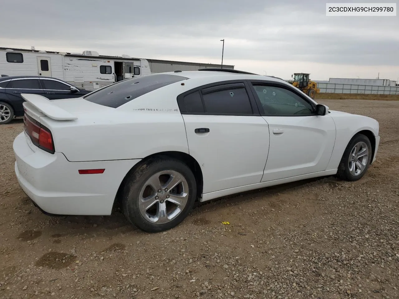 2012 Dodge Charger Sxt VIN: 2C3CDXHG9CH299780 Lot: 71252124