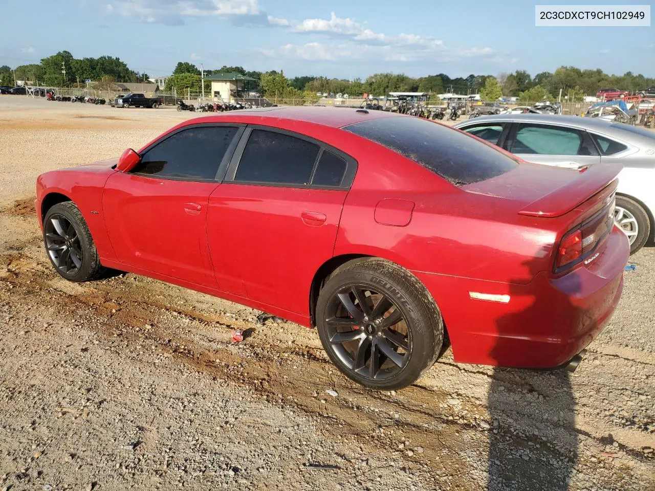 2012 Dodge Charger R/T VIN: 2C3CDXCT9CH102949 Lot: 71454794