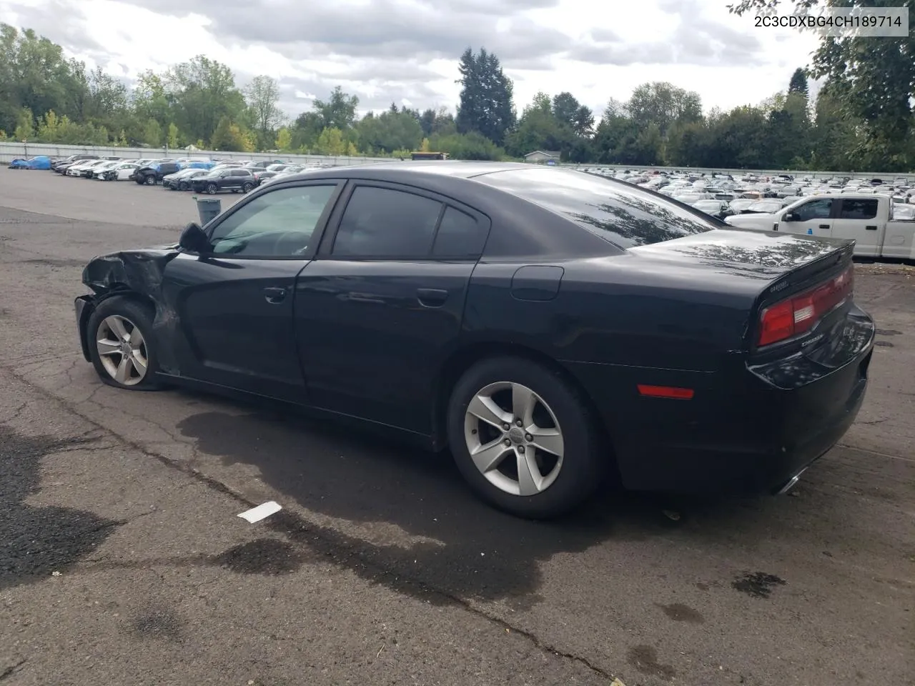 2012 Dodge Charger Se VIN: 2C3CDXBG4CH189714 Lot: 71572454