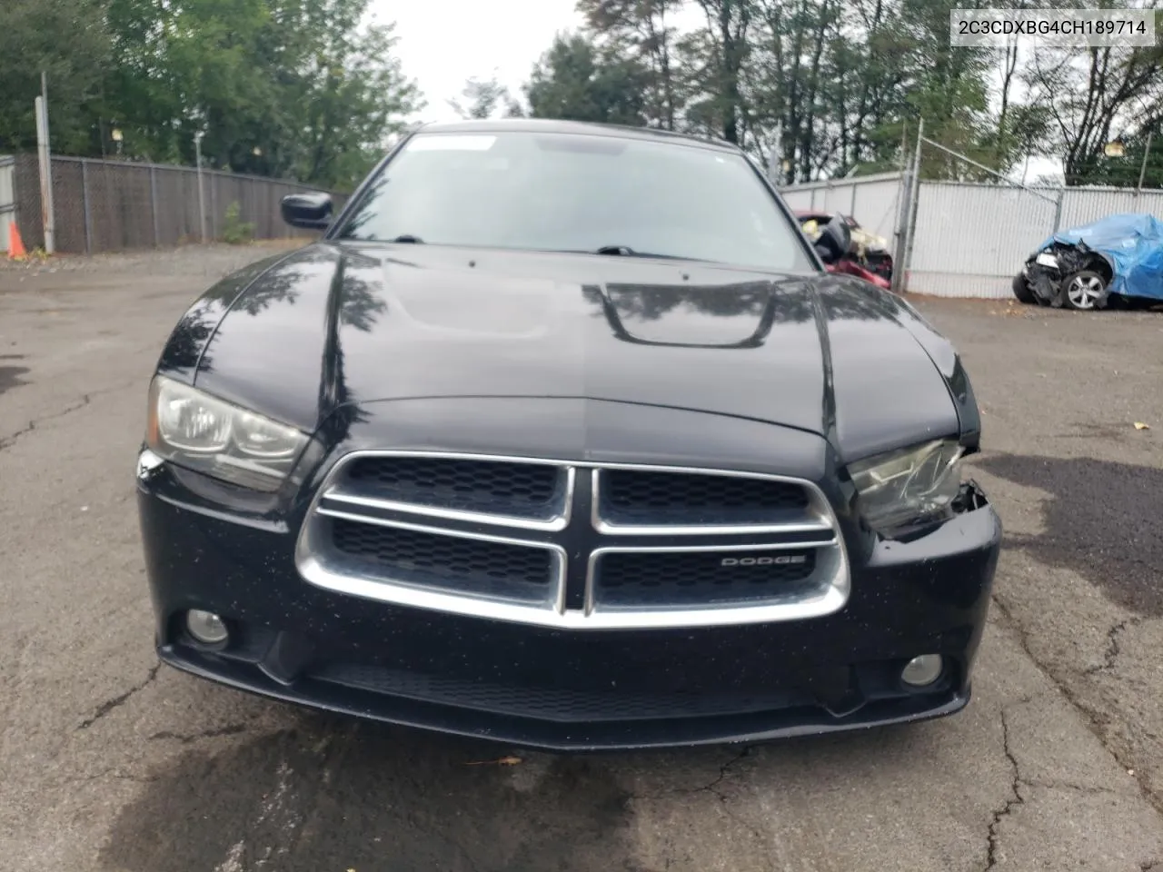 2012 Dodge Charger Se VIN: 2C3CDXBG4CH189714 Lot: 71572454