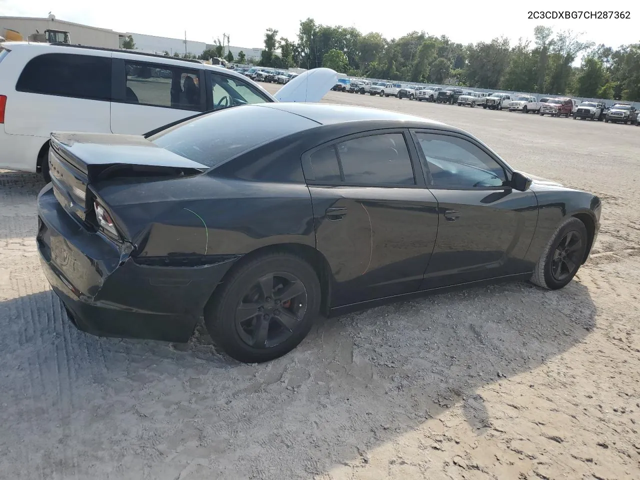 2012 Dodge Charger Se VIN: 2C3CDXBG7CH287362 Lot: 71785244