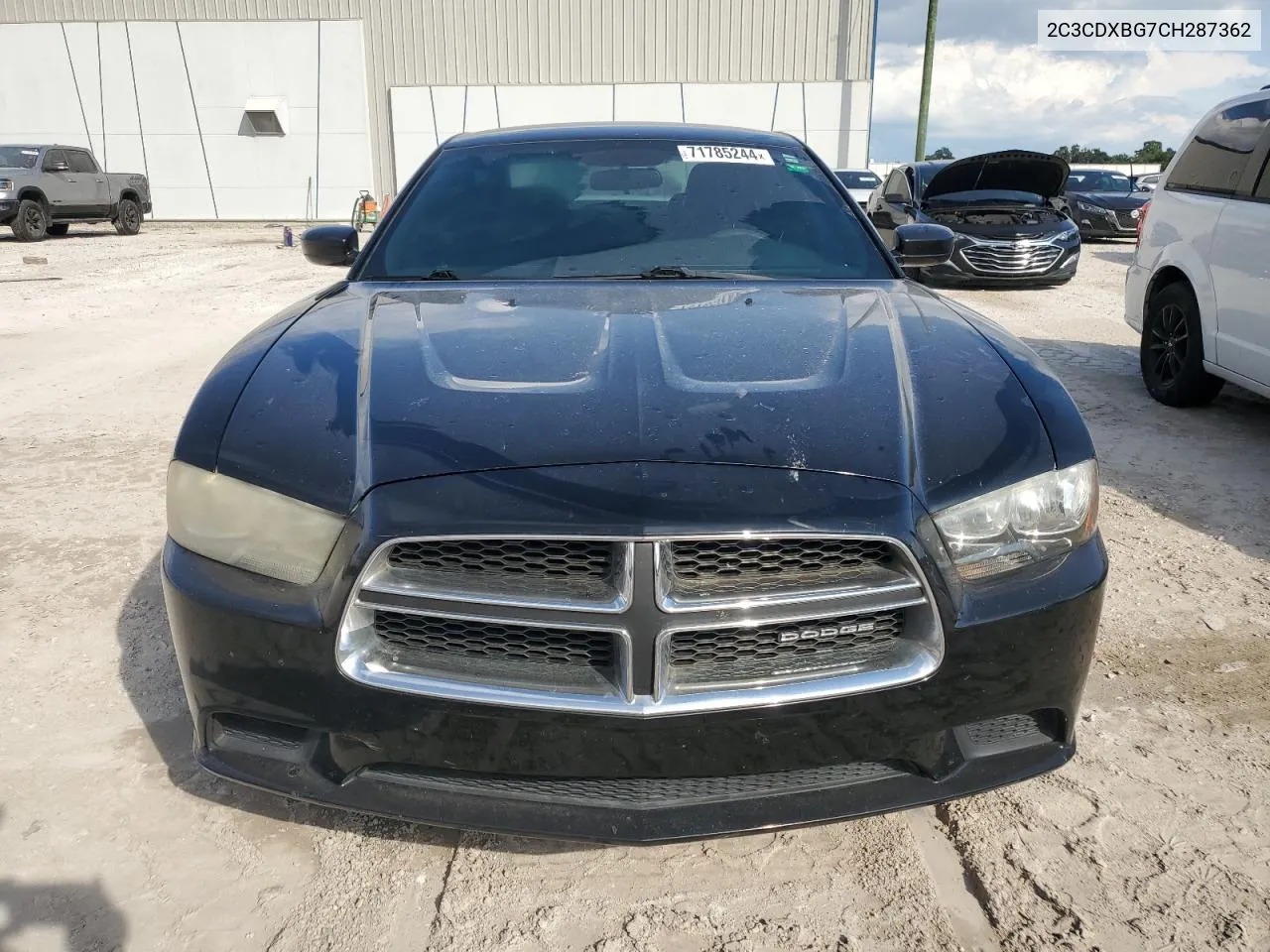 2012 Dodge Charger Se VIN: 2C3CDXBG7CH287362 Lot: 71785244