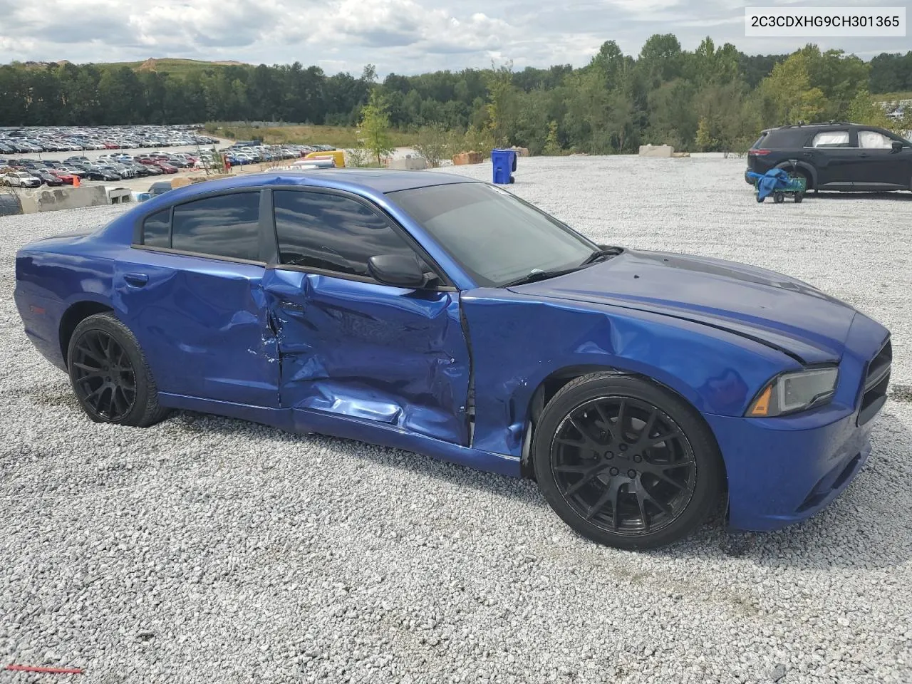 2012 Dodge Charger Sxt VIN: 2C3CDXHG9CH301365 Lot: 71915624