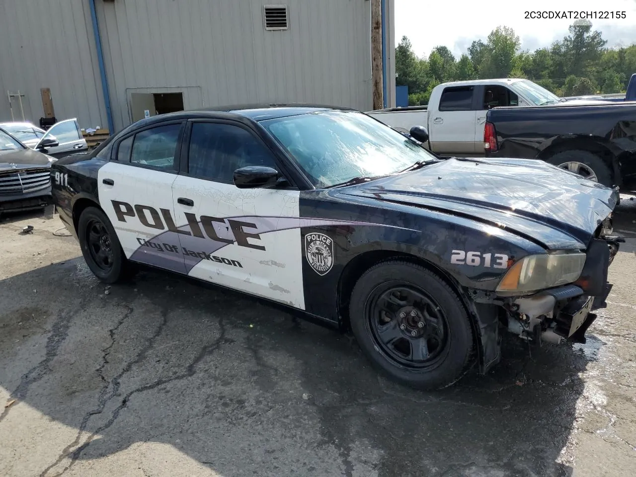 2012 Dodge Charger Police VIN: 2C3CDXAT2CH122155 Lot: 72037984