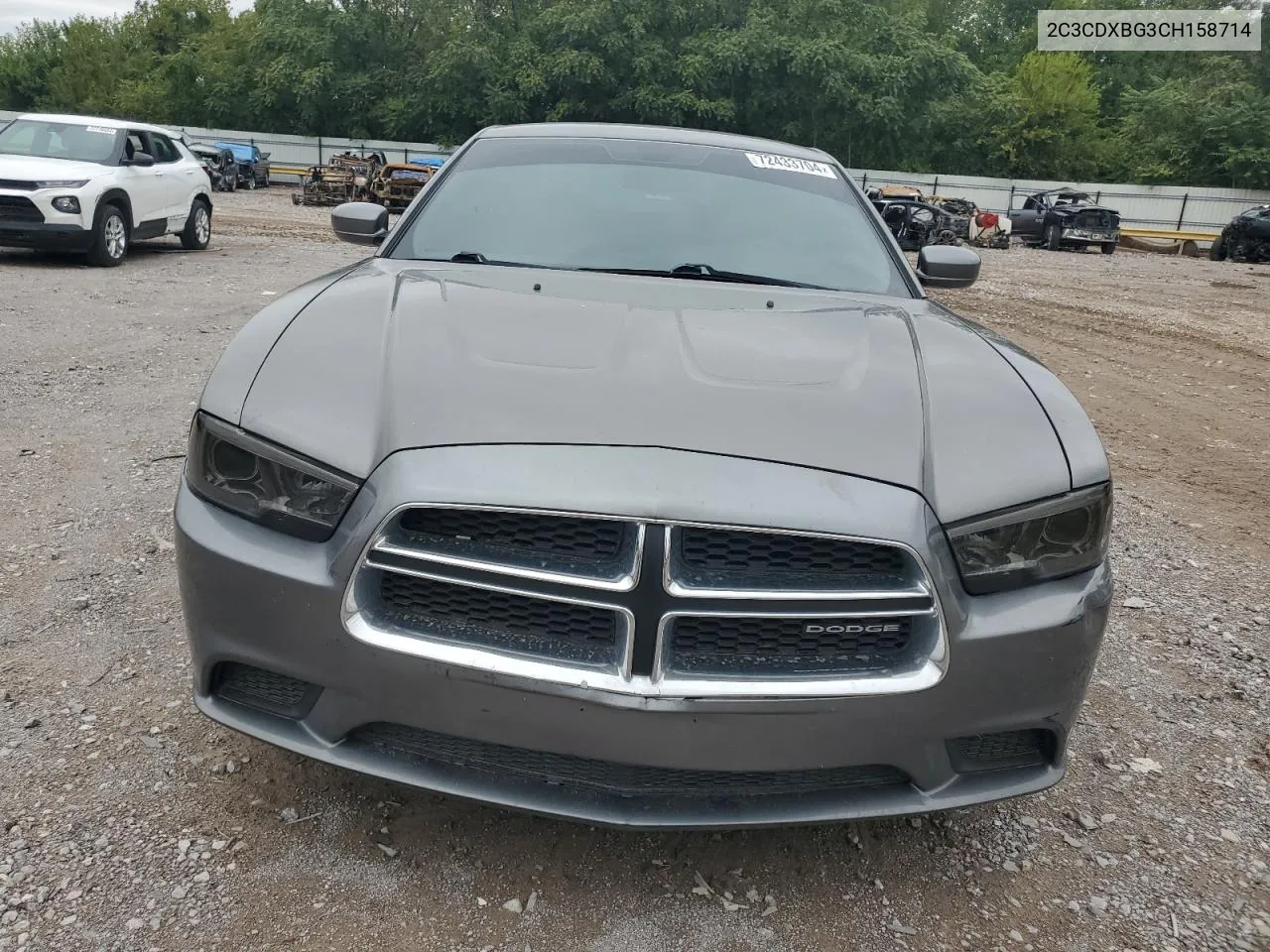 2C3CDXBG3CH158714 2012 Dodge Charger Se