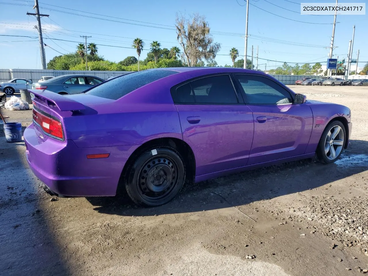 2012 Dodge Charger Police VIN: 2C3CDXATXCH241717 Lot: 72446544