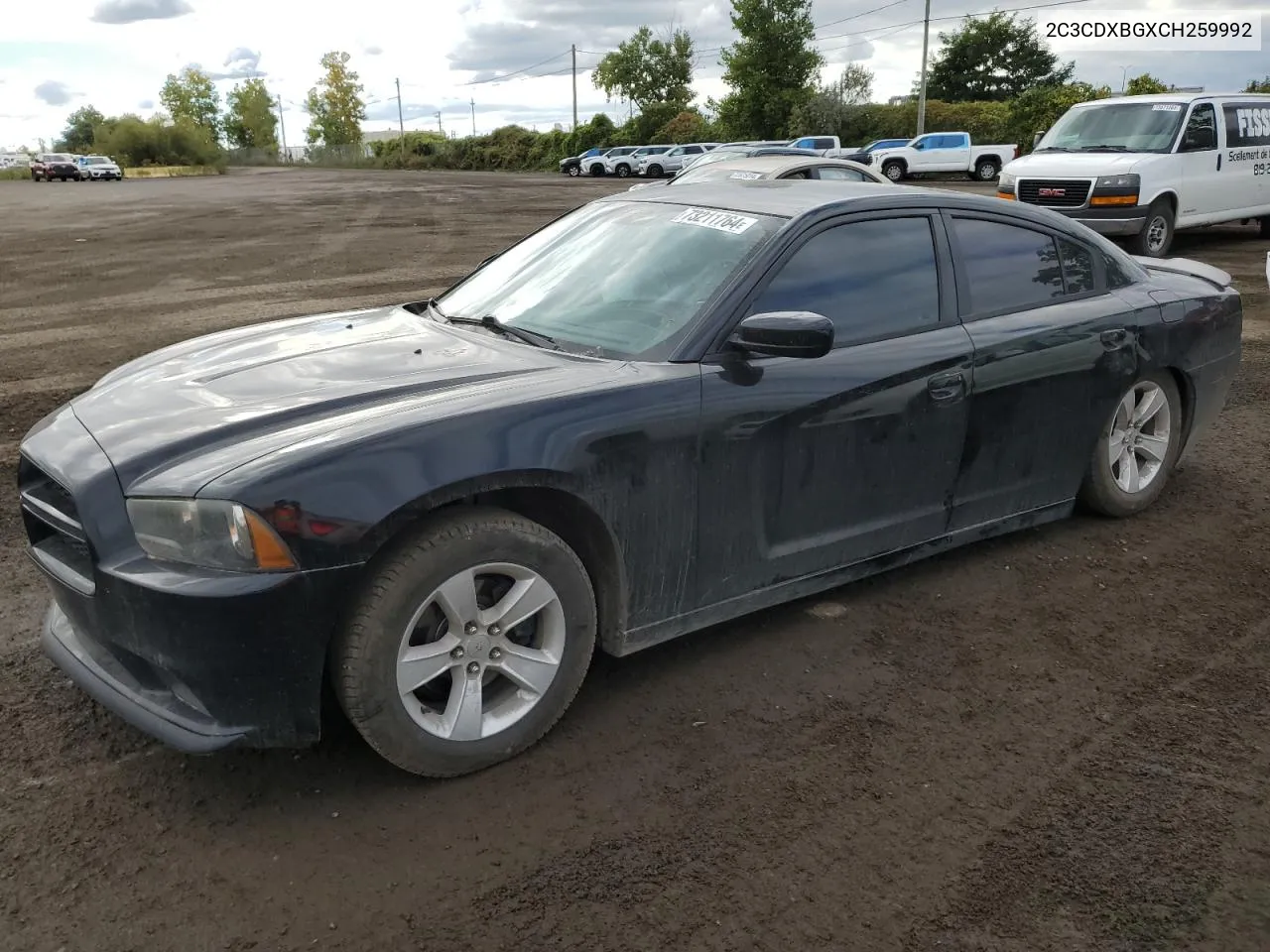 2012 Dodge Charger Se VIN: 2C3CDXBGXCH259992 Lot: 73211764