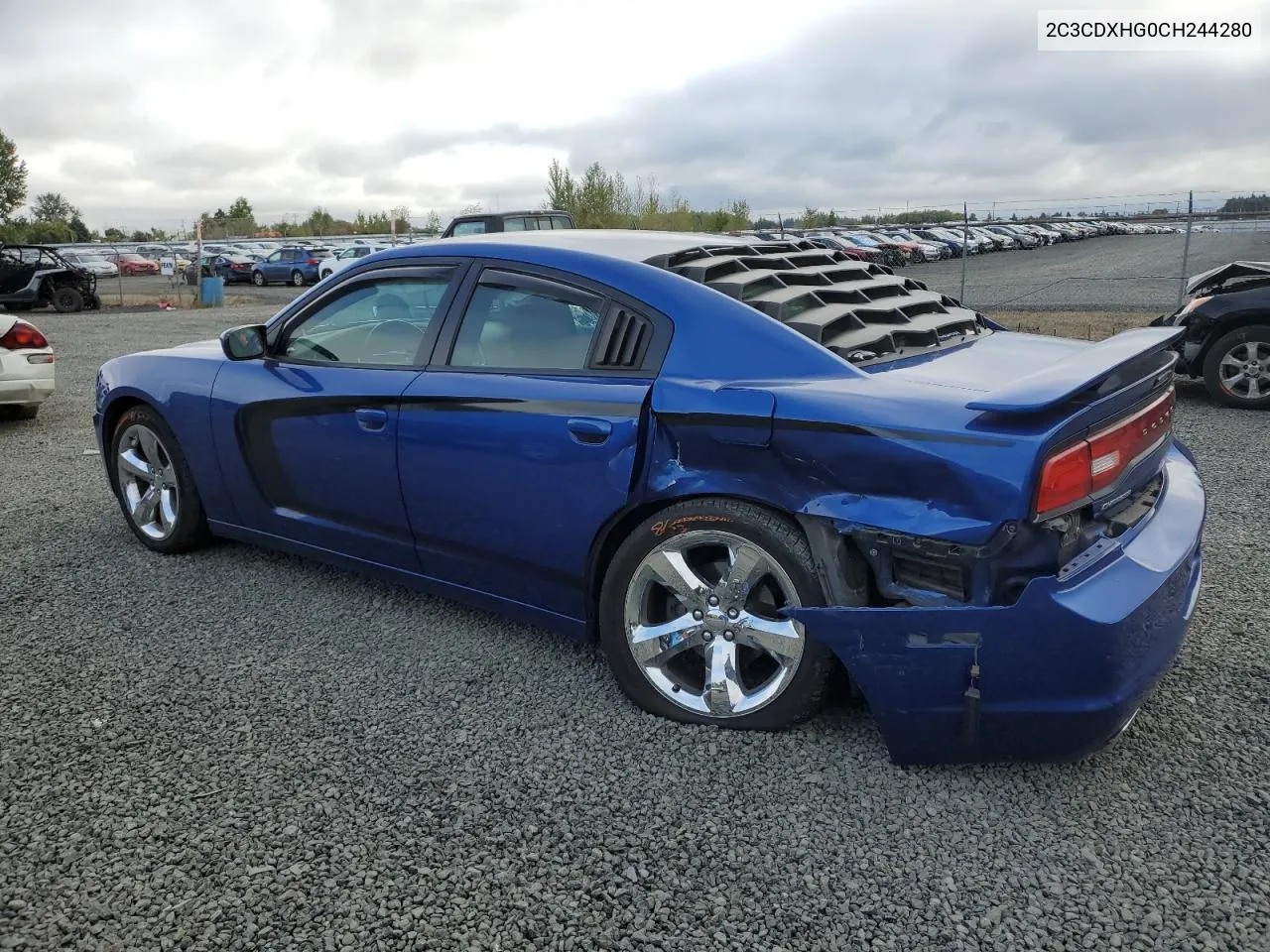 2012 Dodge Charger Sxt VIN: 2C3CDXHG0CH244280 Lot: 73251304