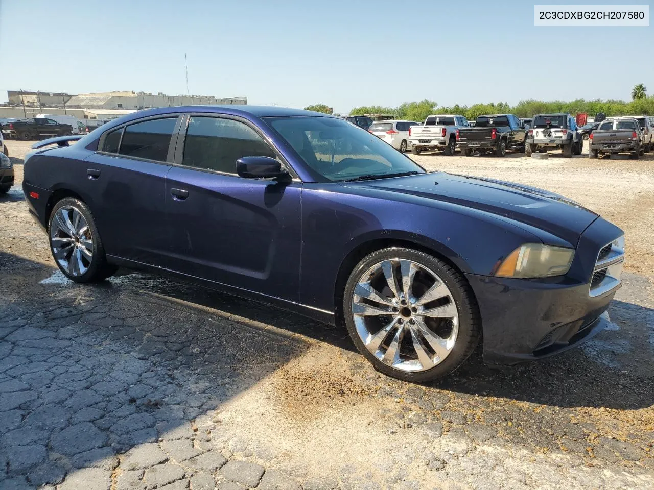 2012 Dodge Charger Se VIN: 2C3CDXBG2CH207580 Lot: 74330804