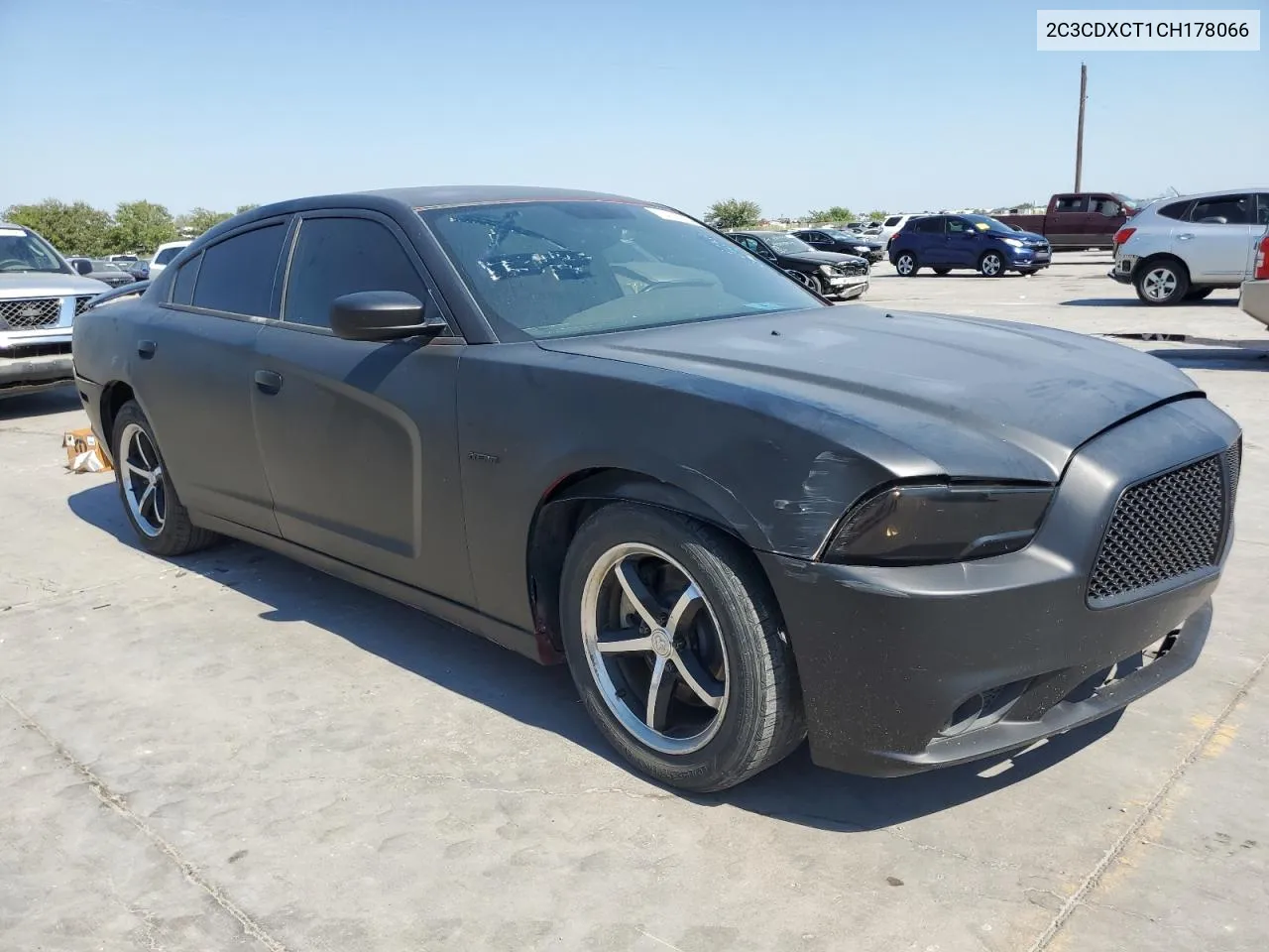 2012 Dodge Charger R/T VIN: 2C3CDXCT1CH178066 Lot: 74615864