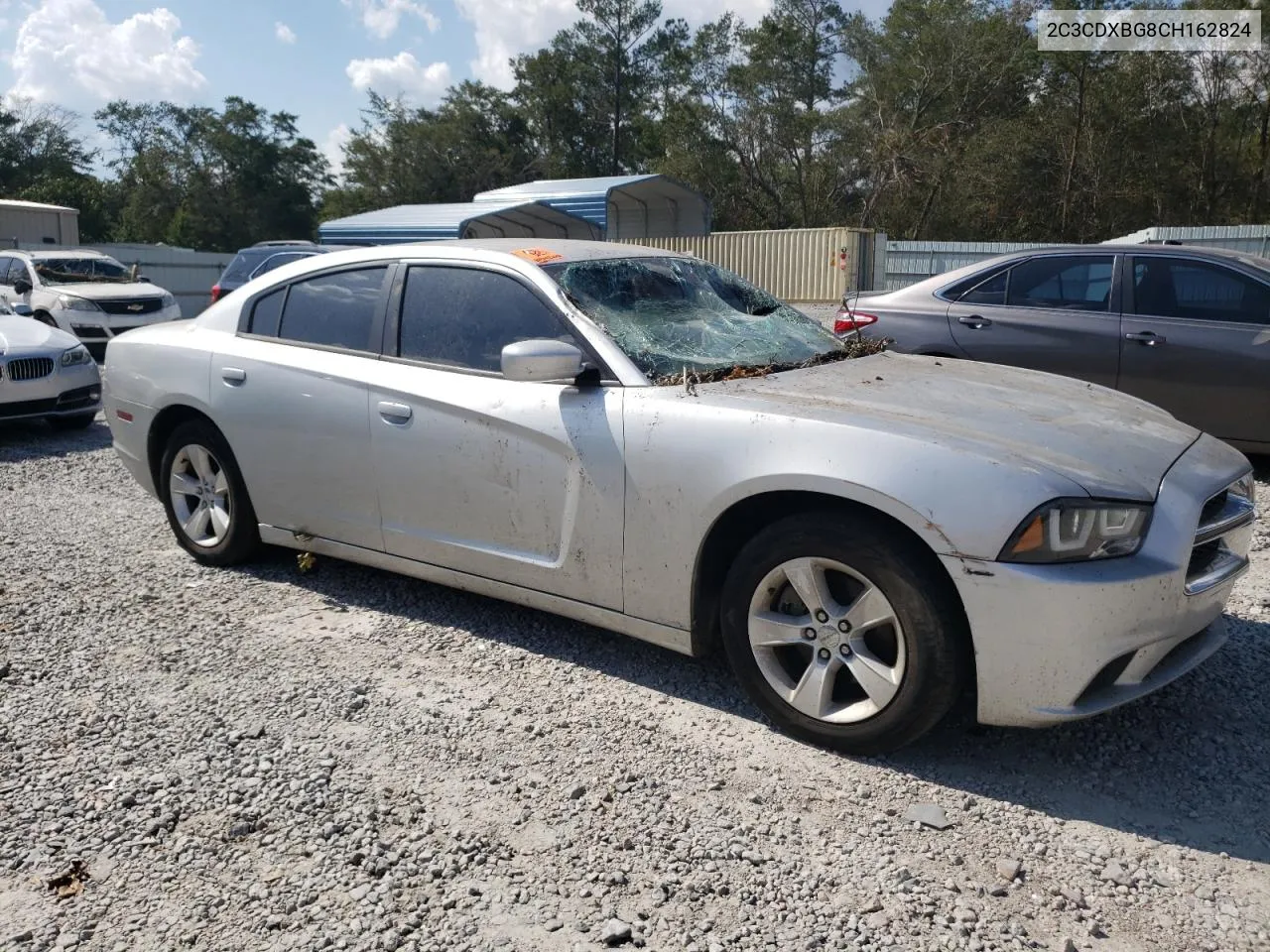 2012 Dodge Charger Se VIN: 2C3CDXBG8CH162824 Lot: 75076934