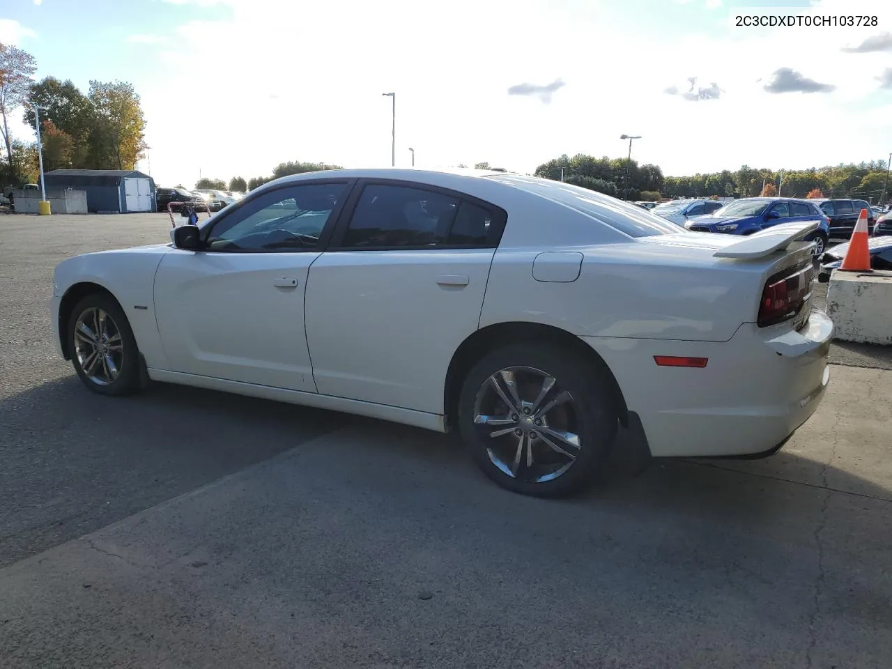 2012 Dodge Charger R/T VIN: 2C3CDXDT0CH103728 Lot: 75171824