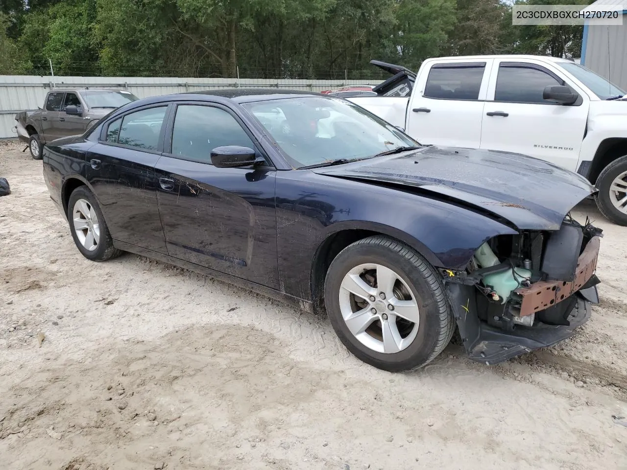 2012 Dodge Charger Se VIN: 2C3CDXBGXCH270720 Lot: 75464084